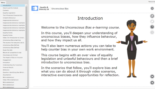 Unconscious bias elearning