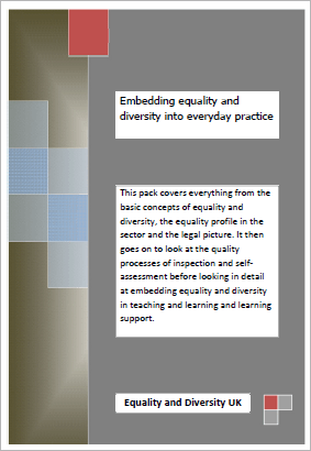 Embedding Equality and Diversity into Everyday Practice